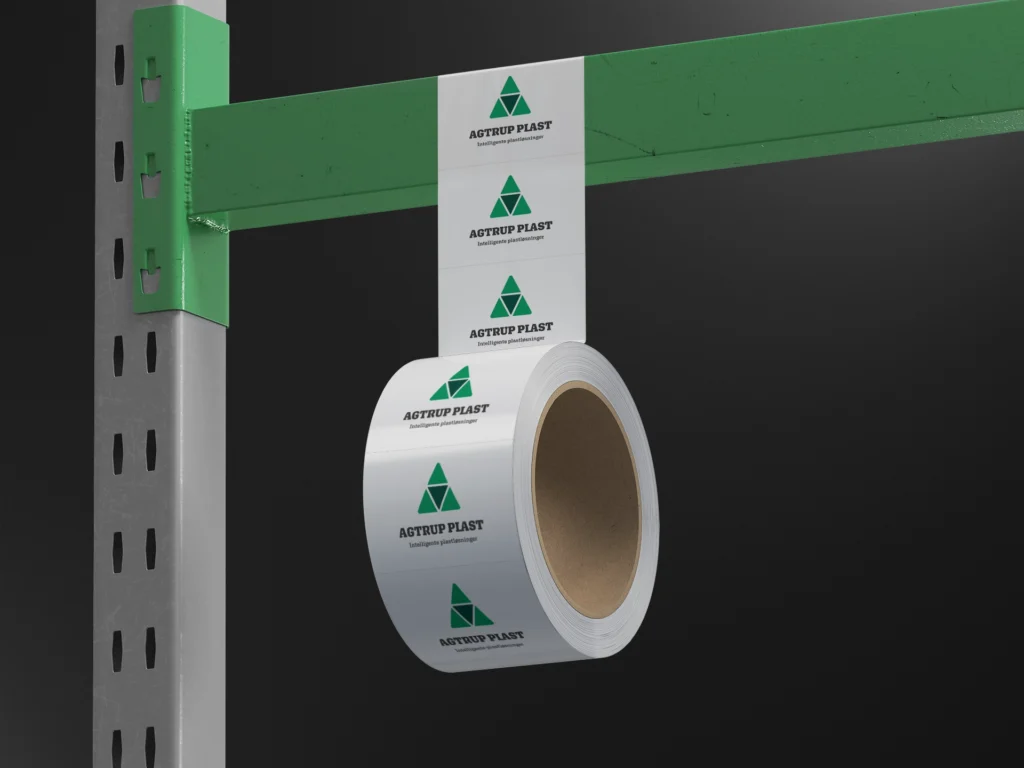 Agtrup Plast - Tape med firmalogo