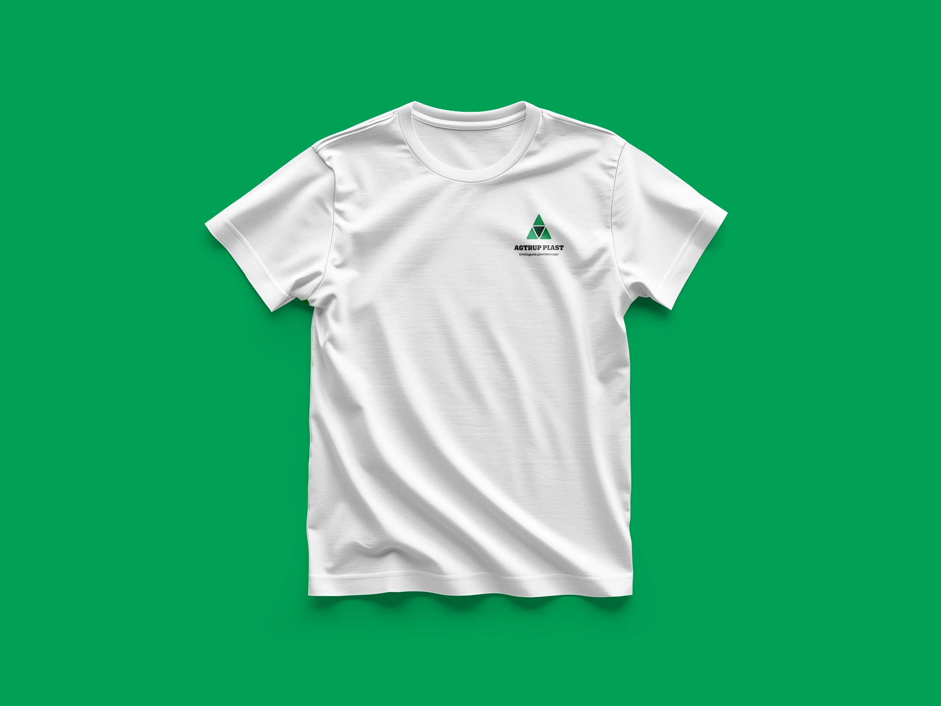 Agtrup Plast - T-shirt med firmalogo