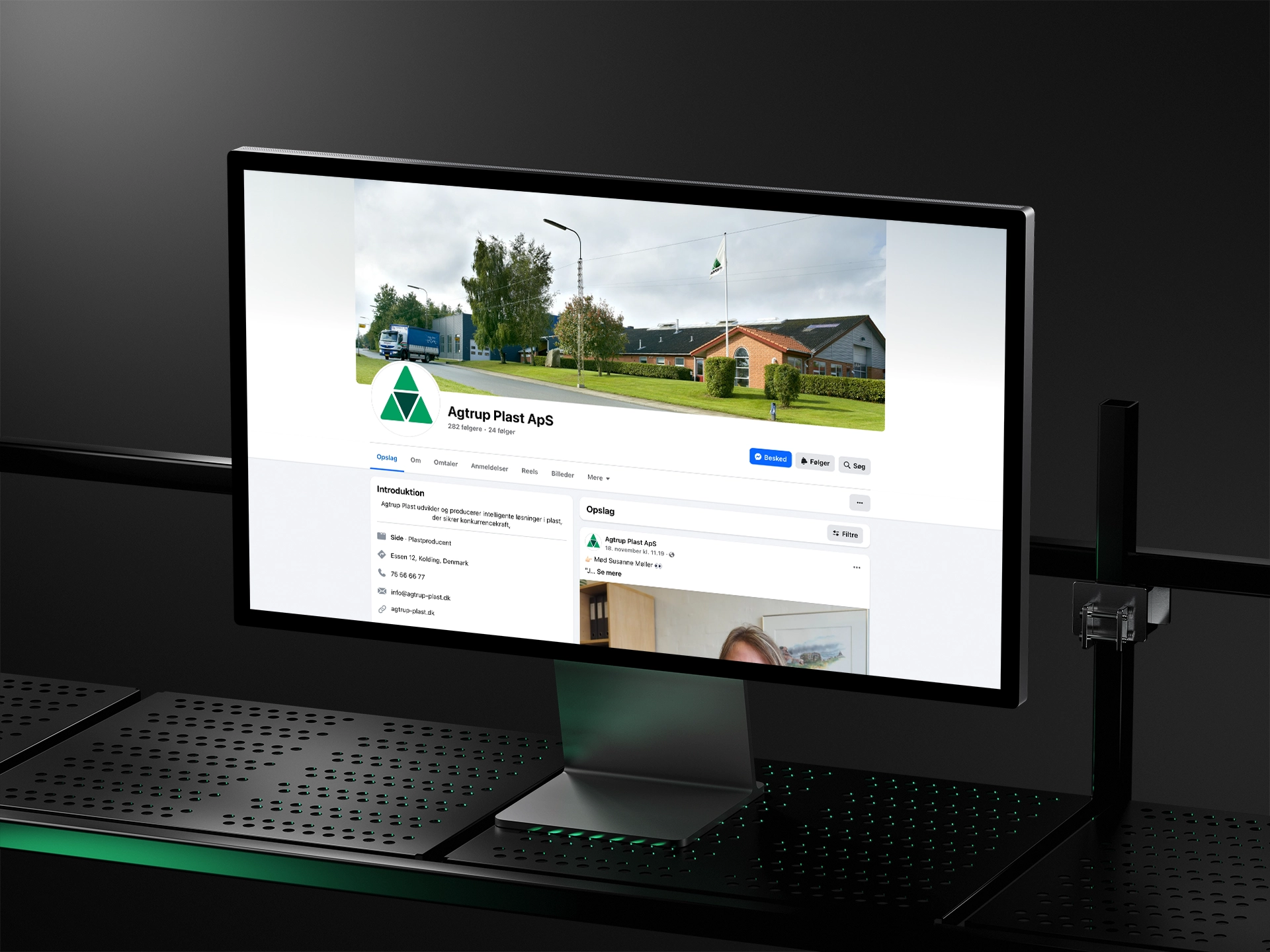Agtrup Plast - Profilside fra Facebook