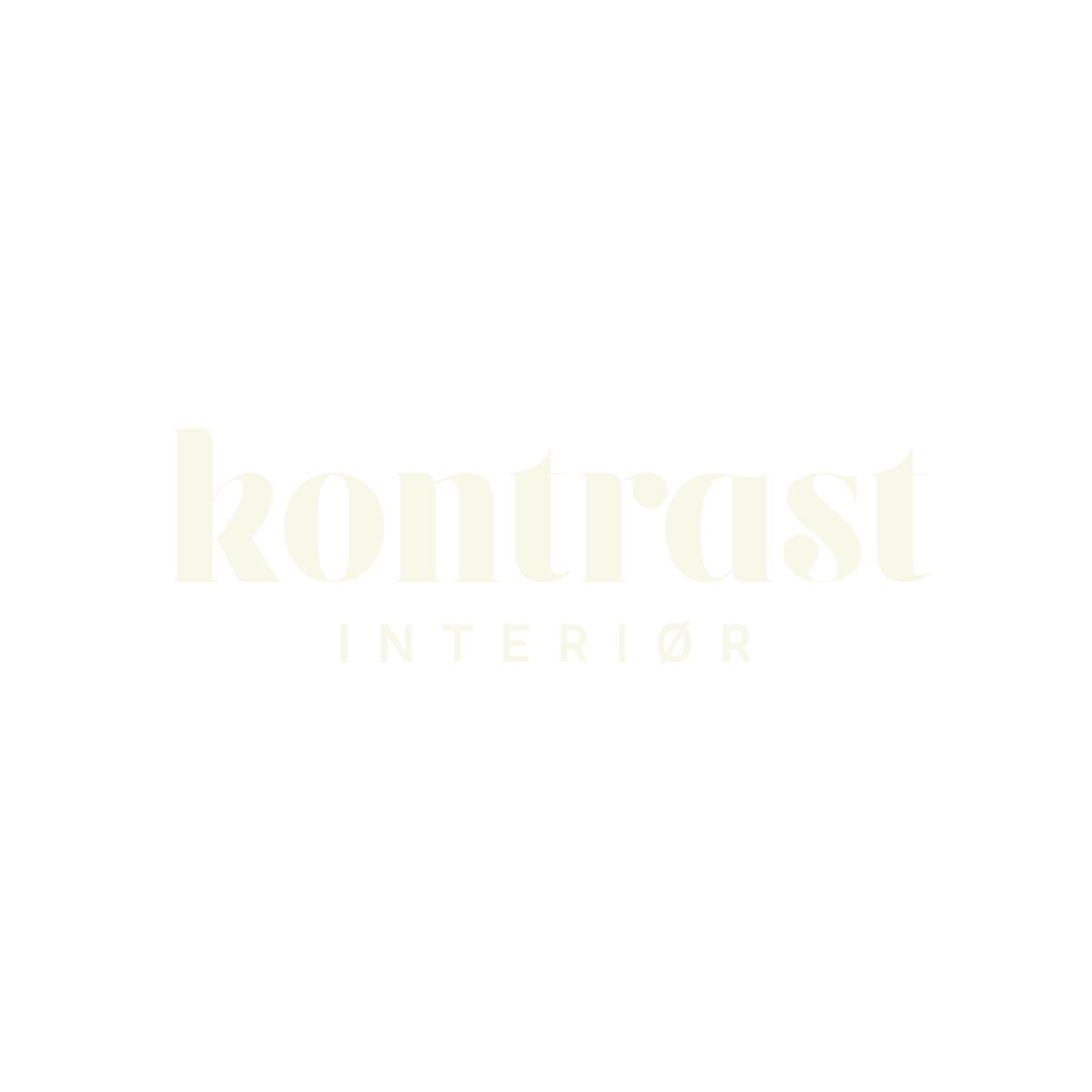 Kontrast Interiør logo